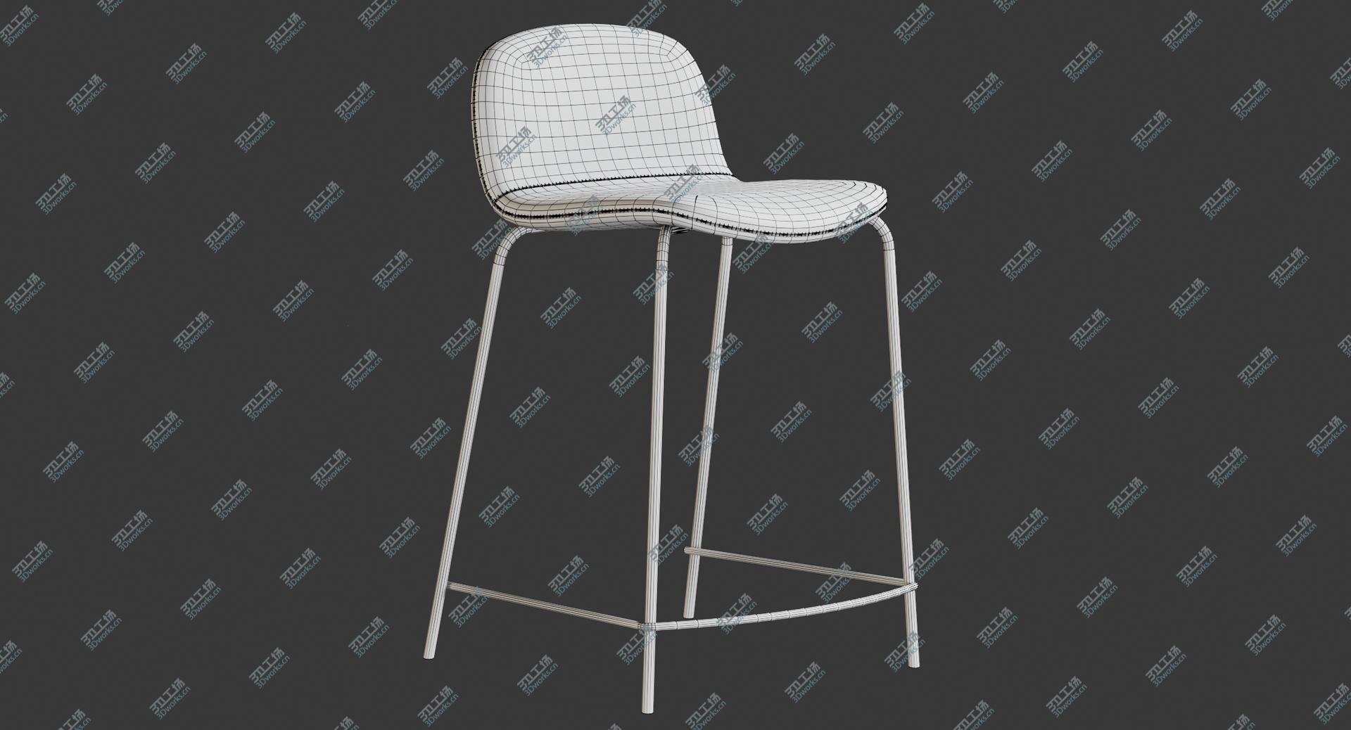 images/goods_img/20210319/Bar Stool Collection 3D model/4.jpg